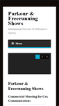 Mobile Screenshot of parkourshow.com